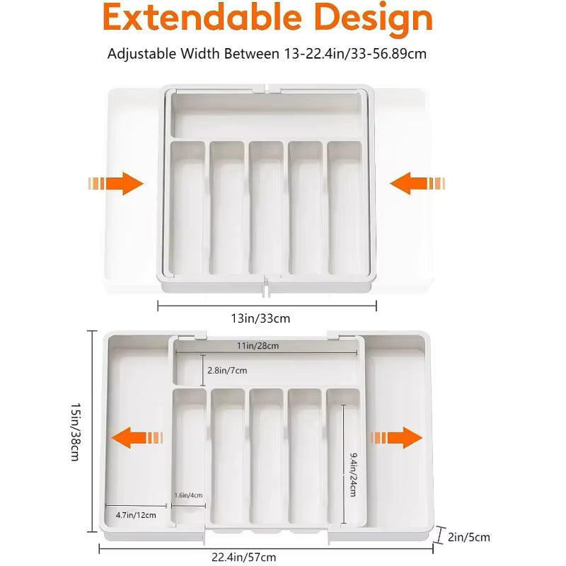 Organizador de utensilios para cajones